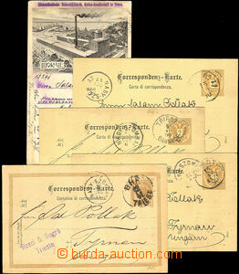 34563 - 1890-1905 AUSTRIA  selection of more than 70 pcs of PC and U