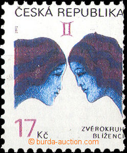 34732 - 2002 Pof.331 Blíženci, forgery, marked 