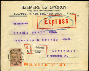 35441 - 1913 commercial letter sent Reg and Express in the place, fr