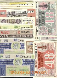 35469 - 1932-40 LOSY Třídní loterie  a Věcné loterie pražskýc