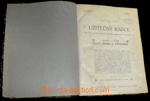 35577 - 1910 Užitečný rádce, ilustrovaný časopis, svázaný ro