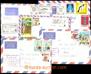 35674 - 1970-73 comp. 7 pcs of R letters sent to Czechoslovakia from
