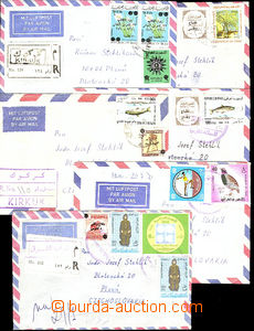 35675 - 1970-73 sestava 7ks R dopisů zaslaných do ČSR z různých