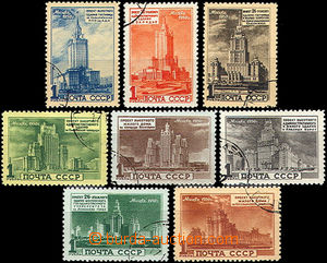 35744 - 1950 Mi.1527-1534, Tower Buildings, good condition, c.v.. 32