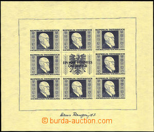 35759 - 1946 1946 Renner blocks komplete in superb quality, size 152