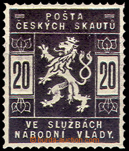 35788 - 1918 ZT Pof.SK2 v tamavě hnědé barvě, luxusní, zk. Kar.