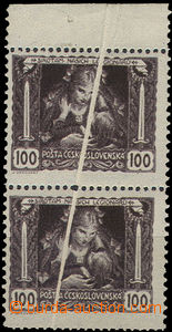 35872 - 1919 Pof.31B, svislá 2-páska se šikmou přeložkou