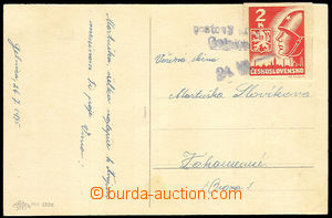 35952 - 1945 Košické  pohlednice vyfr. zn. 2K, Pof.354, provizorn