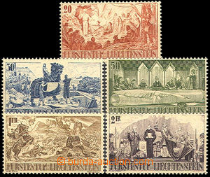 35955 - 1942 Mi.202-6  600. Anniv, mint never hinged, c.v.. 25€