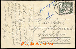 35971 - 1919 pohlednice vyfr. zn. Pof.27 (Legionářská 15h) po pla