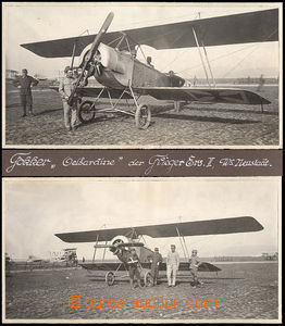36026 - 1914-16 fotoalbum pilota z I. světové války, obsahuje cel