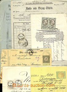 36551 - 1840-90 INVOICES, BILLS  and various stamped document/-s as 