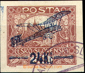36696 - 1920 issue I  Pof.L2, nice margins, clear postmark, c.v.. 70