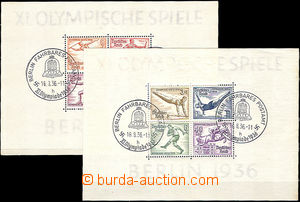 36721 - 1936 Olympiáda Mi.Bl5, Bl6, kat. 130€