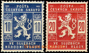 36728 - 1918 Pof.SK1-2 Scout, more/larger hinged, c.v.. 250CZK