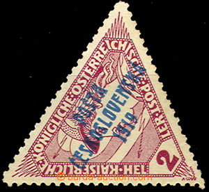 36785 -  Pof.55, přetisk III.typu, zk. Kar., kat. 800Kč