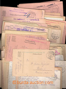 36829 - 1915-18 FIELD POST Austria Hungary  selection of 80 pcs of c