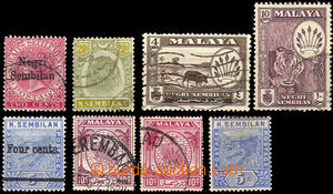 36853 - 1891 comp. 8 pcs of stamp. Mi.1, 12, 18, 49, 69, 72, total 7