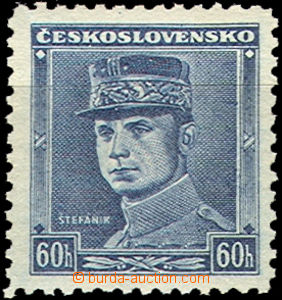 36859 - 1939 Pof.0351, Blue Štefánik, superb, exp. by Karasek.., c