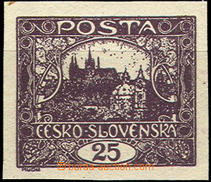 36879 -  Pof.11a, 25h blackviolet, cat. 2500Kč