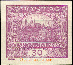 36880 -  Pof.13N, 30h lightviolet imperf. expertised Gilbert, cat. 5