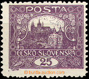 36890 -  Pof.11E IIp, 25h violet with T II. bar, c.v.. 450CZK