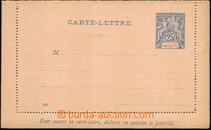 36907 - 1900? MAYOTTE letter card Mi.K4, light slight specks on the 