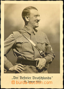 36966 - 1938 Hitler; neprošlá, orazítkováno příležitostným r