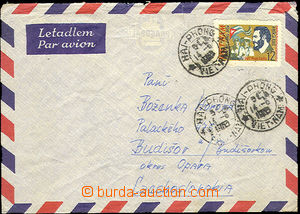 37048 - 1963 VIETNAM air letter sent from Czechoslovak ship M/S „M