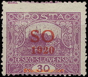 37155 -  Pof.SO10C N, unissued, red Opt, exp. by Karasek