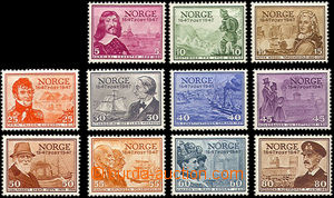 37239 - 1947 Personalities Mi.323-333, c.v.. 30€