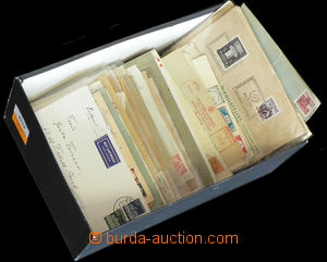 37397 - 1918-80 EUROPE  selection of 232 pcs of entires in shoe box,