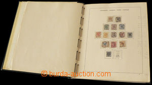 37398 - 1855-1969 SWEDEN  neúplná sbírka na zasklených albových