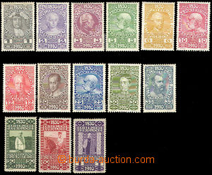 37405 - 1910 Mi.161-174 Franz Joseph I., good quality, c.v.. Mi.60
