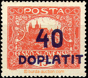37464 - 1922 Pof.30B, Výpotřební Hradčany, zk. Mrňák, kat. 500