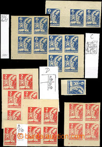 37551 - 1945 Pof.354, 355  Košice-issue, comp. of stamps 2 Koruna 4