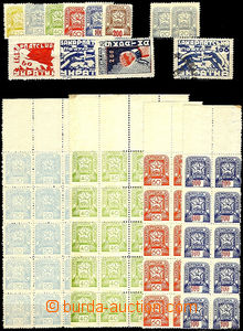 37597 - 1945 comp. of stamps contains i.a. Mi.78-80, 81-86, 88, part