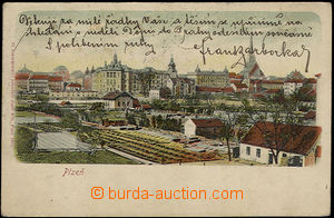 37648 - 1903 Plzeň - zahradnictví Zavadil na okraji města, prošl