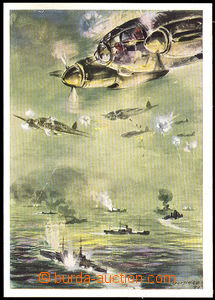 37697 - 1940 Bitevníky v akci, malovaná, autor: Gotschke, nepouži