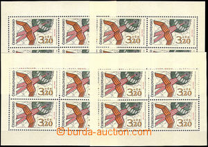 37914 - 1969 Pof.PL1791, complete set 4 pcs of PB, c.v.. 500CZK