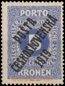 38034 -  Pof.81, přetisk II.typ, luxusní, zk. Kar., kat. 1200Kč