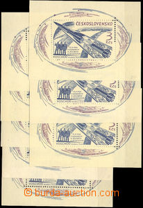 38048 - 1964 Pof.A1400, Let tří kosmonautů, kompletní sestava 8 