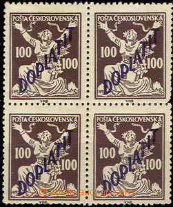 38089 - 1927 Pof.DL53, Výpotřební OR, 100h ve 4-bloku s retuší 