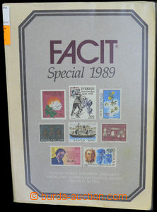 38102 - 1989 FACIT 1989, specializovaný katalog Skandinávie, velmi