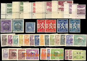 38207 - 1918-39 CZECHOSLOVAKIA 1918-39  selection of clear stamp. on