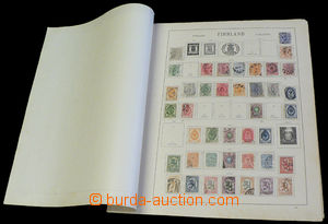 38210 - 1875-1938 FINLAND  collection on 8 unbound album pages, c.v.
