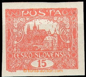 38218 - 1918 CZECHOSLOVAKIA 1918-39  HRADČANY-issue  Pof.7 Is + IIp