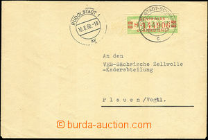 40140 - 1960 letter transported Central courier service ZKD, with Mi