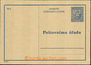 40189 - 1937 CAZ1A česká mutace, lehce omačkané růžky, jinak 
