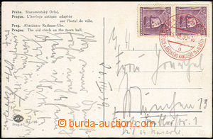 40604 - 1939 pohlednice zaslaná do Německa, vyfr. předběžnými 